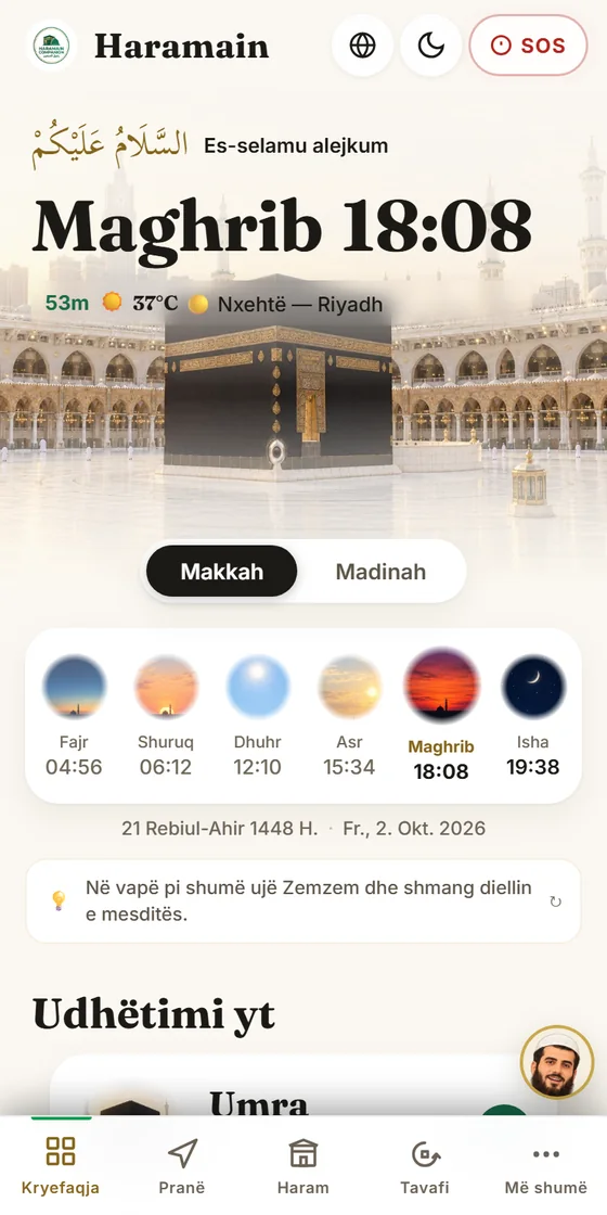 Haramain Companion auf Albanisch