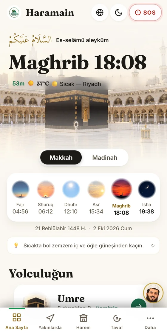 Haramain Companion auf Türkisch
