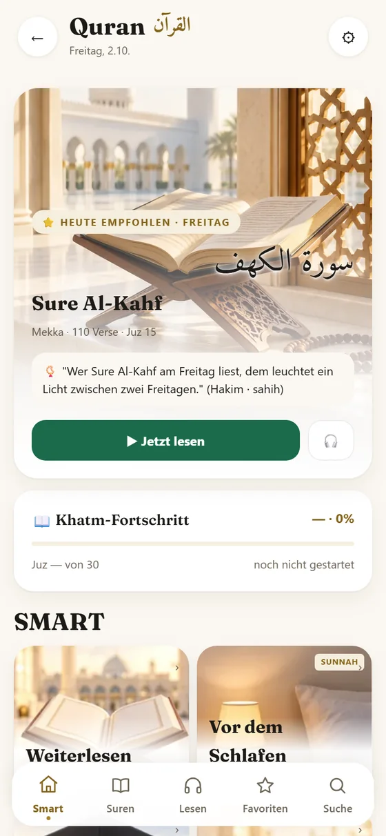 Quran mit Übersetzung